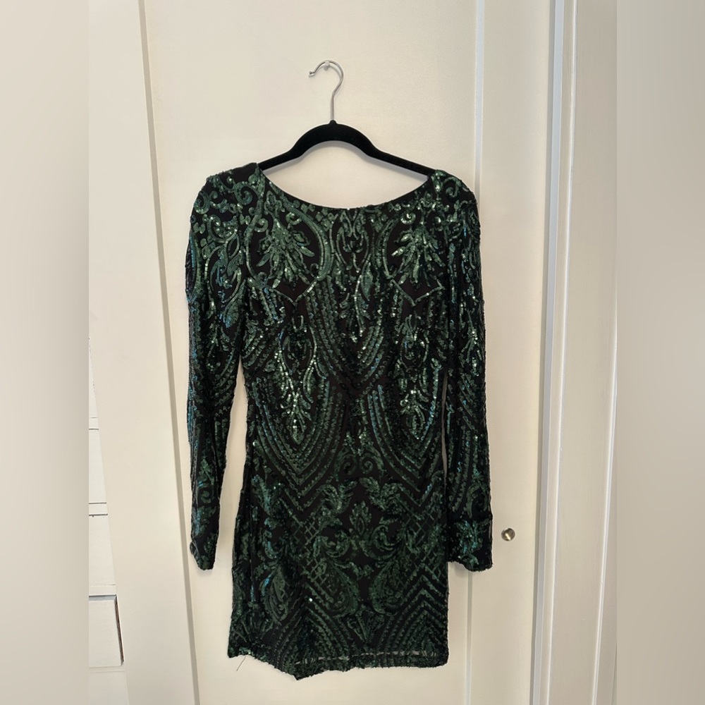 green windsor dress